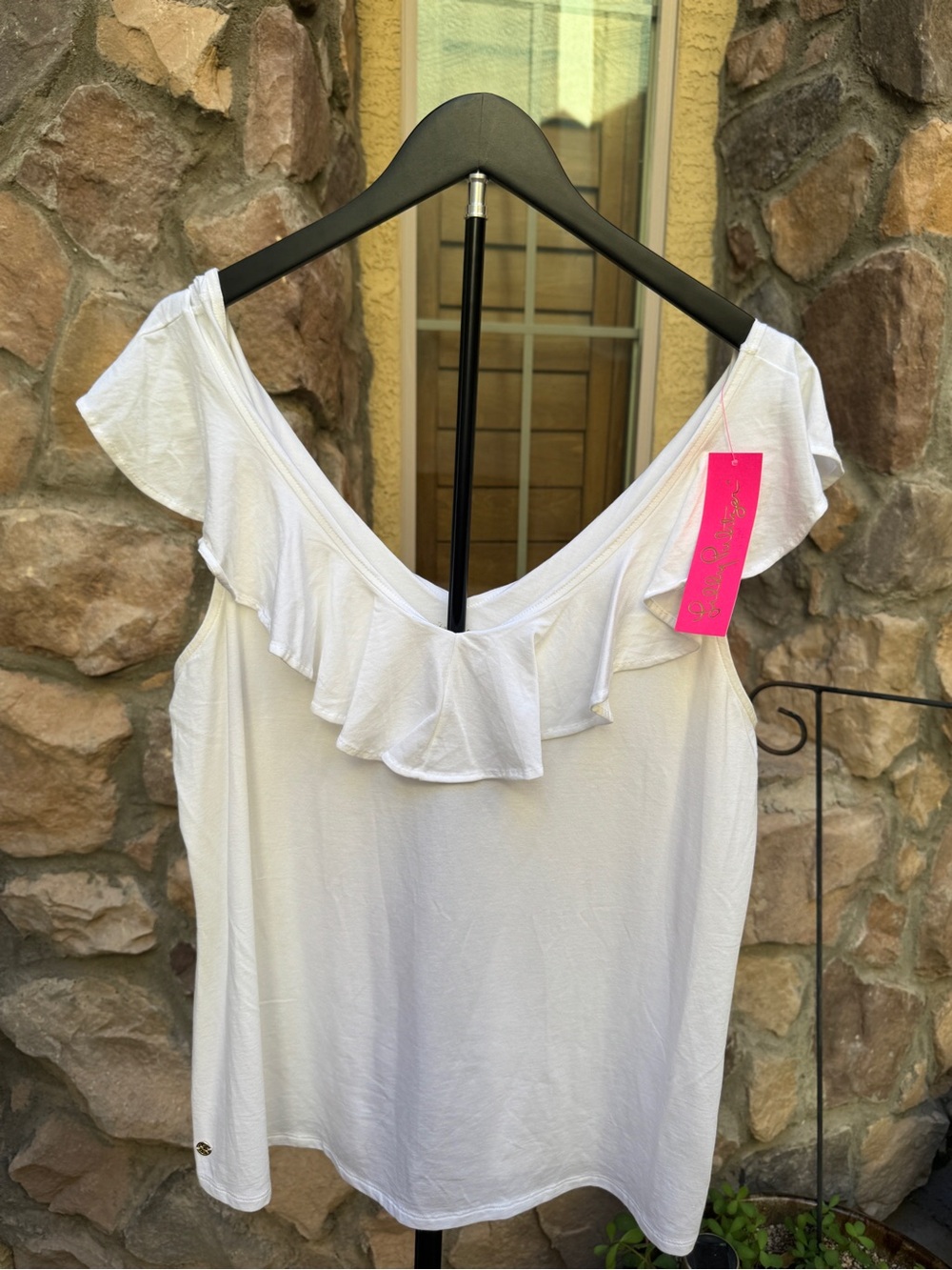 Lilly Pulitzer Alessa Ruffle Tank Top